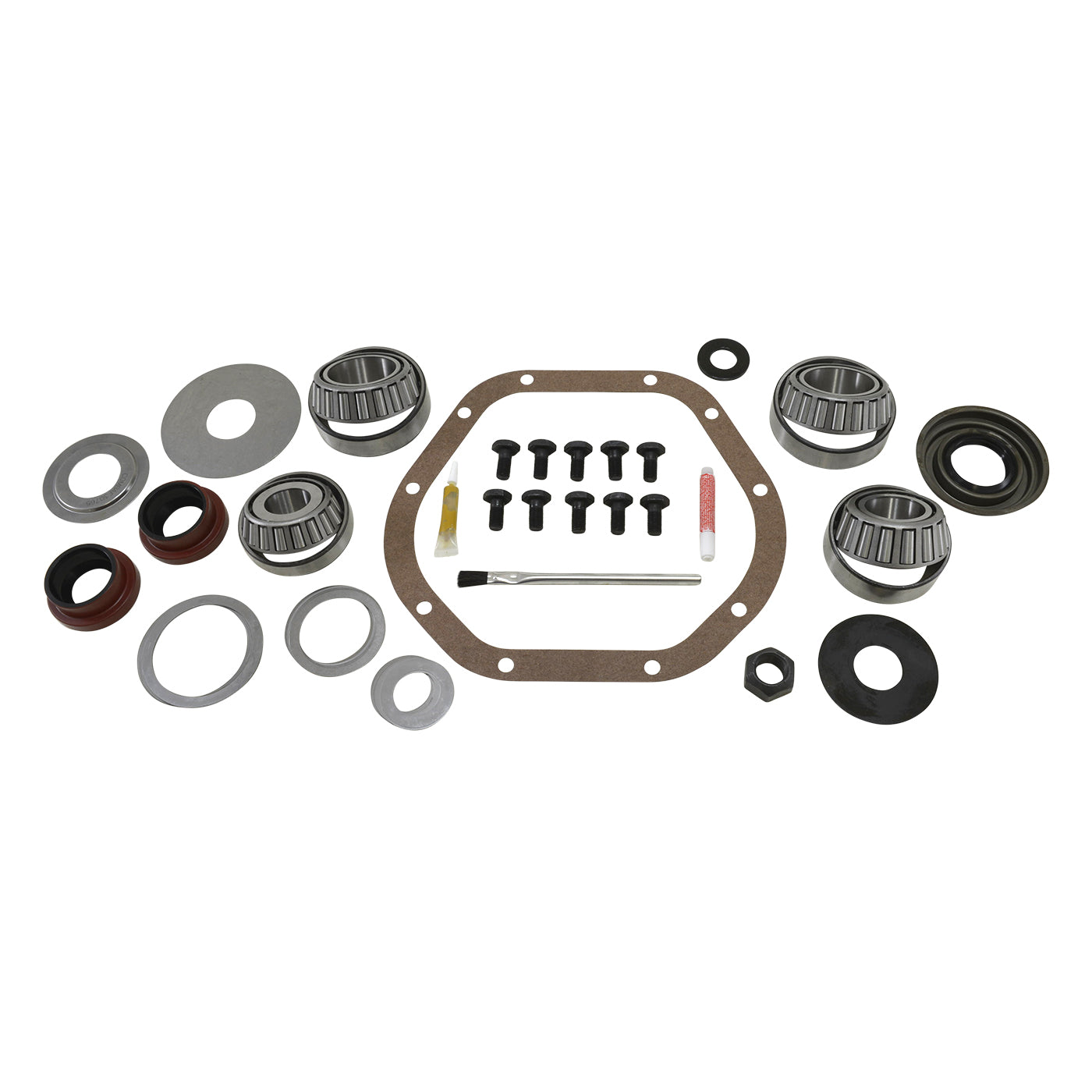 Dana 44, Master Install Kit, Rear, Can Fit TJ Dana 44 (TJ Uses Outboard Shims, But Kit Has Carrier Shims), (YK D44)