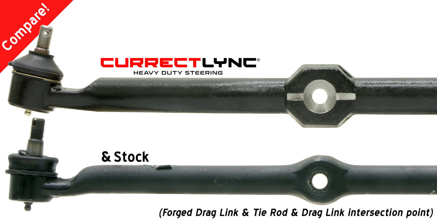 Jeep TJ Wrangler, LJ Unlimited, XJ Cherokee, MJ Comanche, ZJ Grand Cherokee, Complete RockJock Steering Kit, (CE-9701)