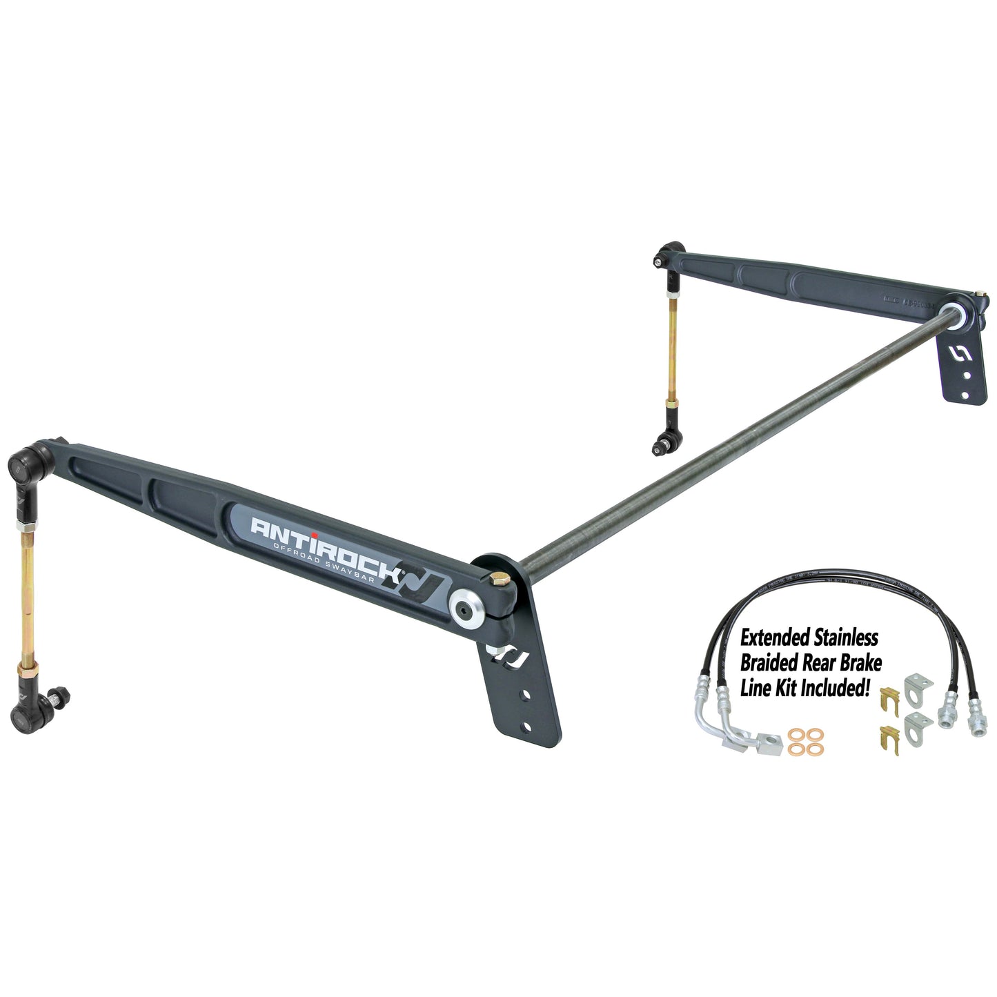Antirock Sway Bar Kit, JK 2D Rear, Bolt-On, Forged Arms, (CE-9900JKR)