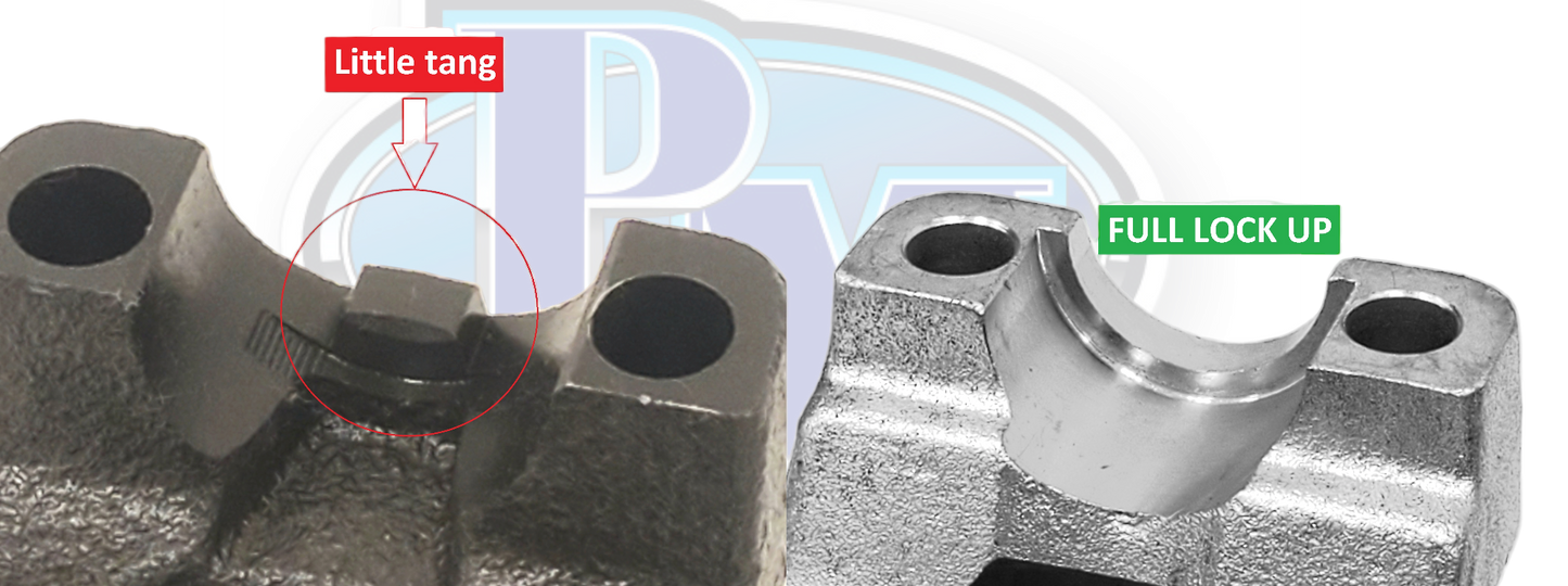 Forged Driveshaft Yoke Kit, 26 Spline with Seal, Nut and U-Bolts, 1350, (PM3112-5008GK)