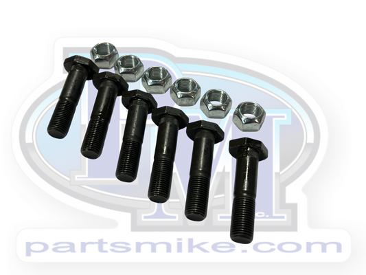 Spindle Stud Kit, 1/2" x 20tpi. x 2.125", Six Pack, GM, Dodge, Dana 60, (PM8359-6G)