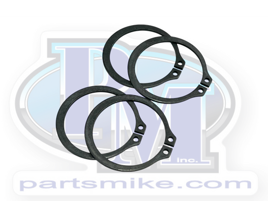 Dana 60 U-Joint Clip, Pack of 4, Full Circle Snap Ring, (1348)