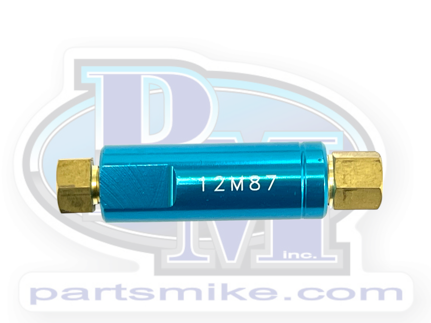 Residual Brake Check Valve, 2 PSI., 3/8" x 24 tpi. Inverted Flare, Compression 3/16", RPV2