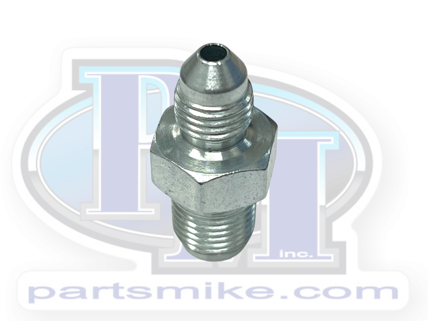 3AN Male to 7/16" x 24tpi. Male with Inverted Flare, Brake Line Fitting, GR10716-03