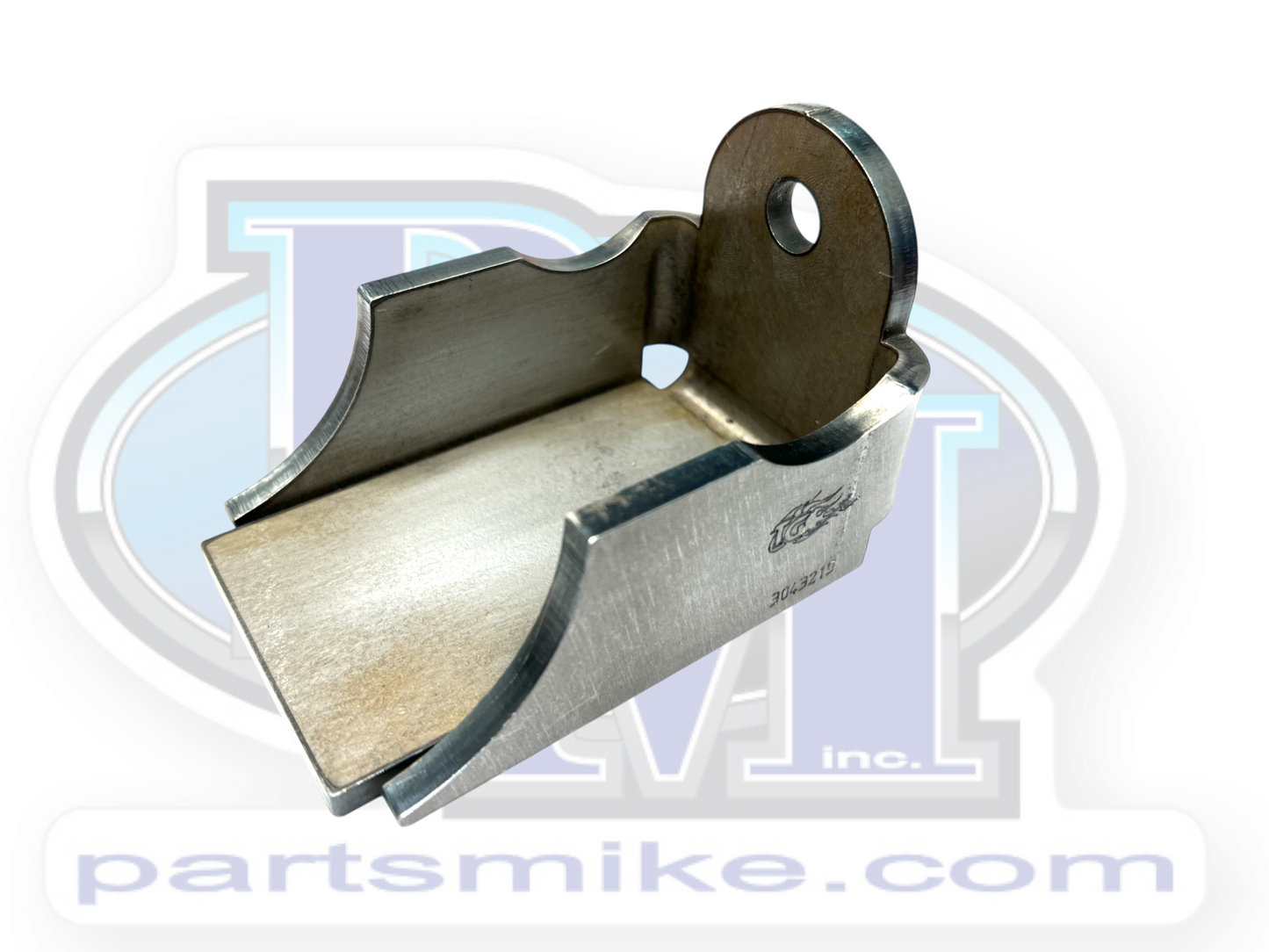 Radius Curved Tab with 1/2" Mounting Hole, (PM71)
