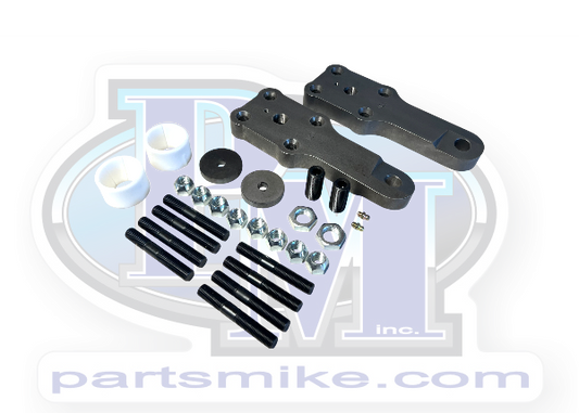 Dana 60 High Steer Arm Kit, Single Hole, Springless King Pin Style (PMD60HSG)