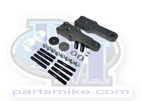 Dana 60 High Steer Arm Kit, Single Hole, Springless King Pin Style (PMD60HSG)