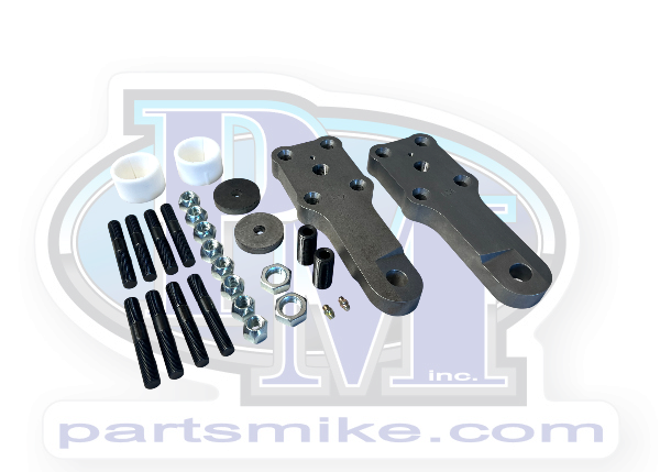 Dana 60 High Steer Arm Kit, Single Hole, Springless King Pin Style (PMD60HSG)