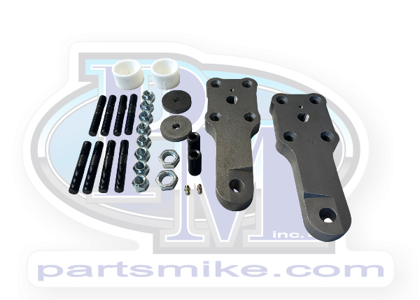 Dana 60 High Steer Arm Kit, Single Hole, Springless King Pin Style (PMD60HSG)