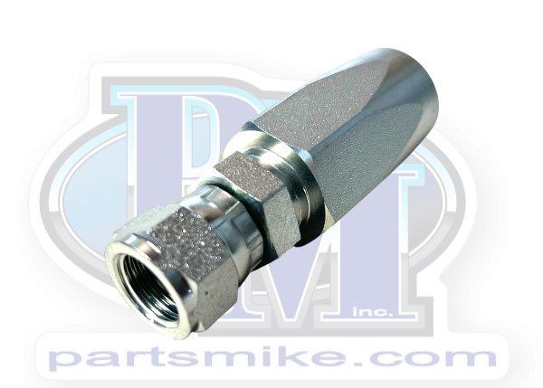 -6 AN Fitting, Straight, Reusable, WH104061-606, (PSC-H51)