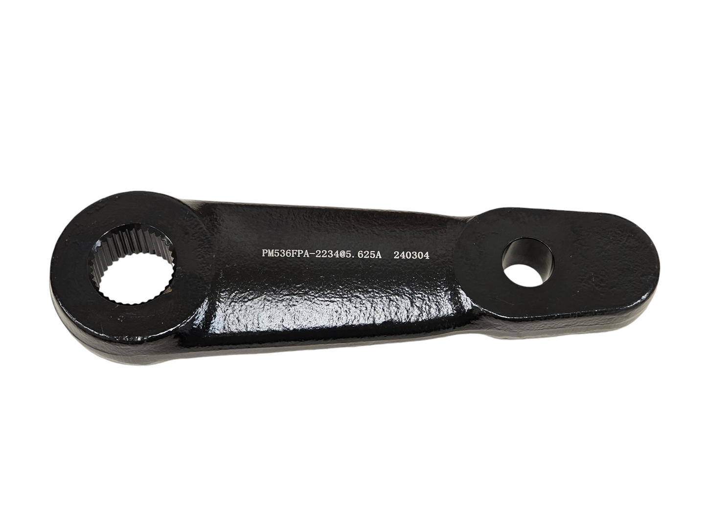 Pitman Arm, Flat, No Master Splines, Reamed GM Tie Rod Taper @ 5.625"