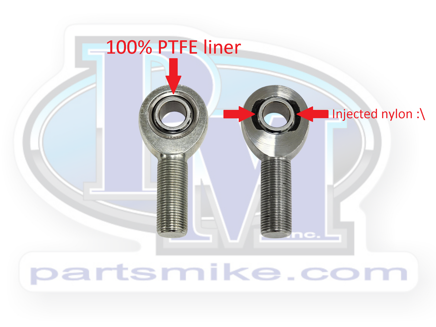 Four Link 1-1/4", Chromoly Heim Joint Kit, 2-5/8", 5/8" Bolt, 1-1/2" ID Tube, (PM5121-1125-58)