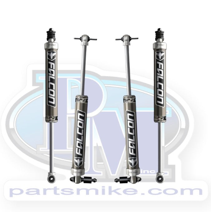 Jeep JK 4dr: Falcon SP2 2.1 Monotube Shock Kit (3-3.5'' Lift), (TF03-02-21-400-253)