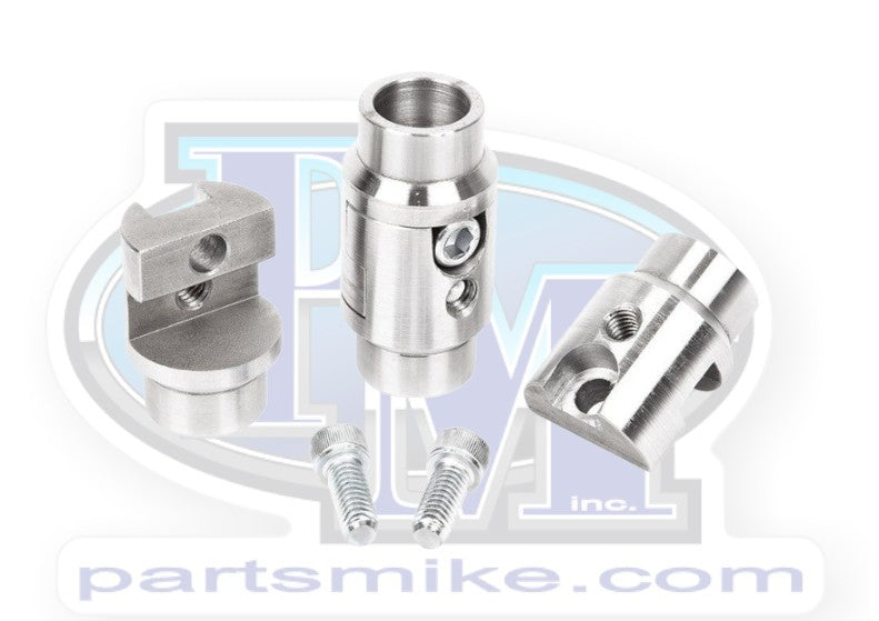 Chromoly Interlocking Tube Clamps 1.75" OD x .120" Wall, (TG180112-KIT)