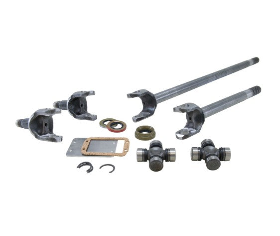 Yukon Chromoly Front Axle Kit, Dana 44, Both Sides, 19/30 Spline, 1310 U-Joints, Jeep Wagoneer 1974-1979, (YAW24146)