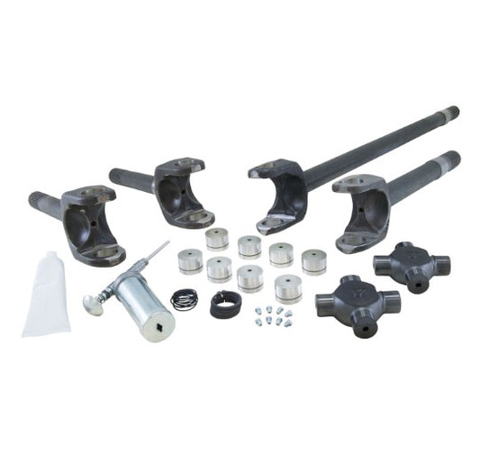 Yukon Chromoly Front Axle Kit for Dodge W250/W350 1981-1993, Dana 60, Inner/Outer Both Sides, Super Joints, (YAW26028)