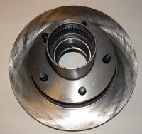 HR66297 Hub and Rotor assembly - 1976-92 Ford 5 on 5.5"