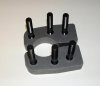 1PM0010 D44 ARM SPACER KIT - 2 spacers, 6 4" studs