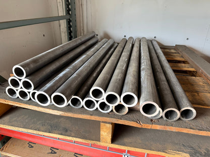 2" O.D., 1.5" I.D., .250" Wall x 46.5" Long, DOM Tubing / Sleeve, None Threaded, (DOM2"x0.250"x46.5" pre-cut)