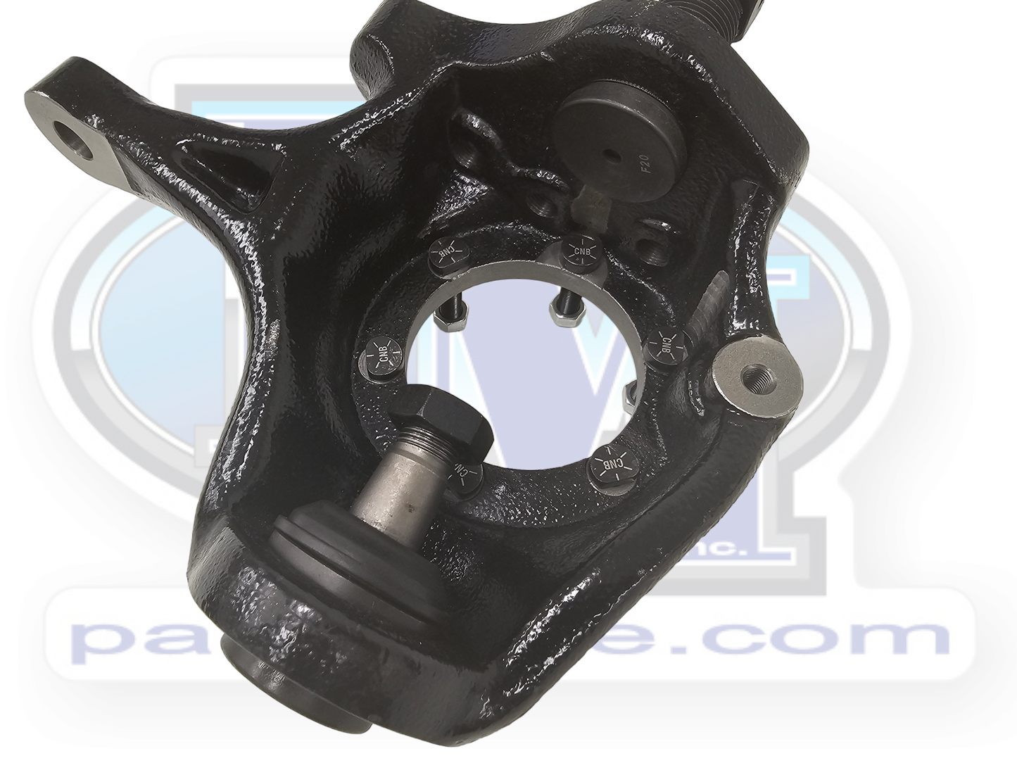 Dana 44, Knuckle with Ball Joints, Right Flat Top