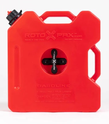 3 Gallon Gasoline Can, Rotopax, (RX-3G)