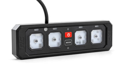 4 Gang Switch Panel, RGB Backlit Buttons, Multifunction Modes, (RC70965A)