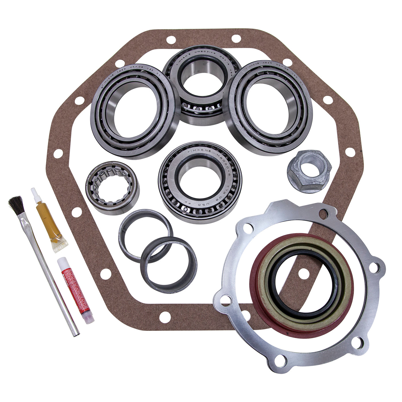GM14T-A, 14 Bolt, Master Install Kit, GM 10.5", 1988 & Older