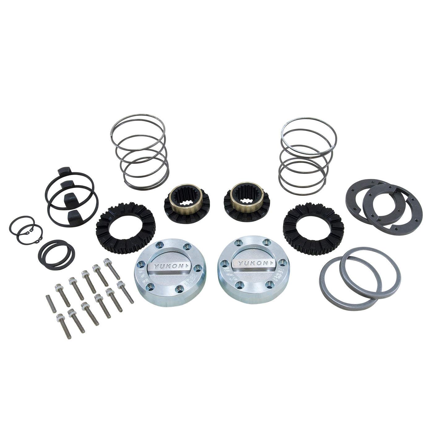 Dana 44, GM & Ford 1/2 & 3/4 ton, 19-Spline, Locking Hub Set