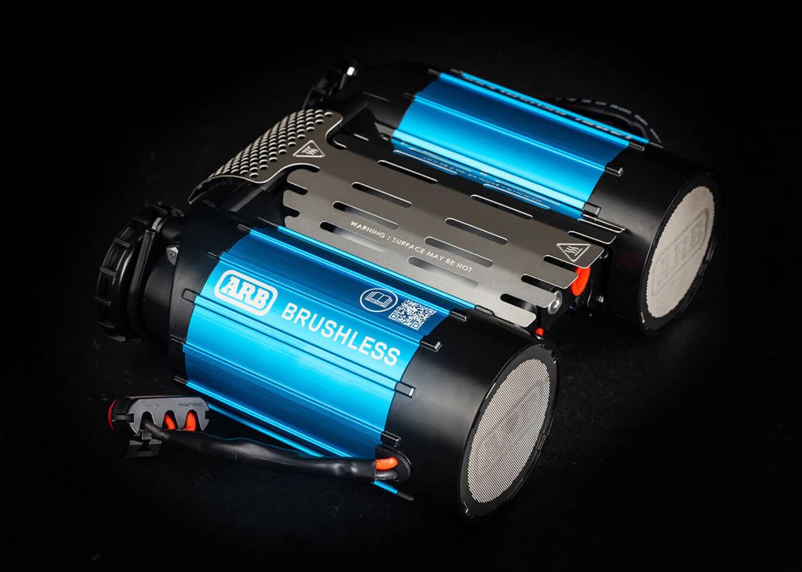 Air Compressor, Brushless, Twin Motor Onboard 12V Air Compressor, ARB, CKBLTA12