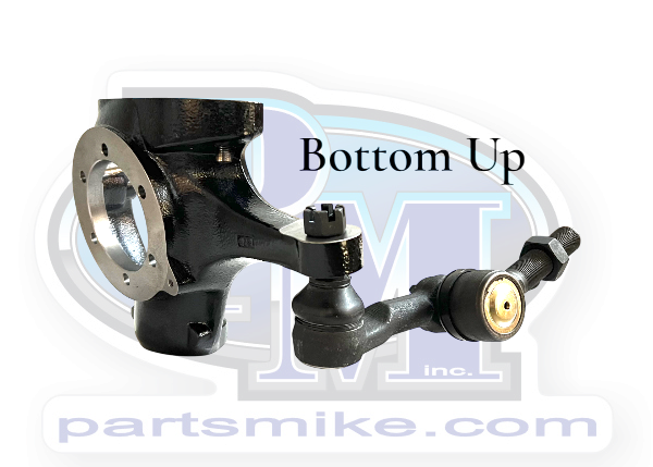 GM, Tie Rod End, Left Hand, Machined for Bottom Up, (ES2233L-BU)