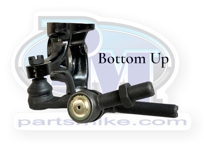 GM, Tie Rod End, Left Hand, Machined for Bottom Up, (ES2233L-BU)