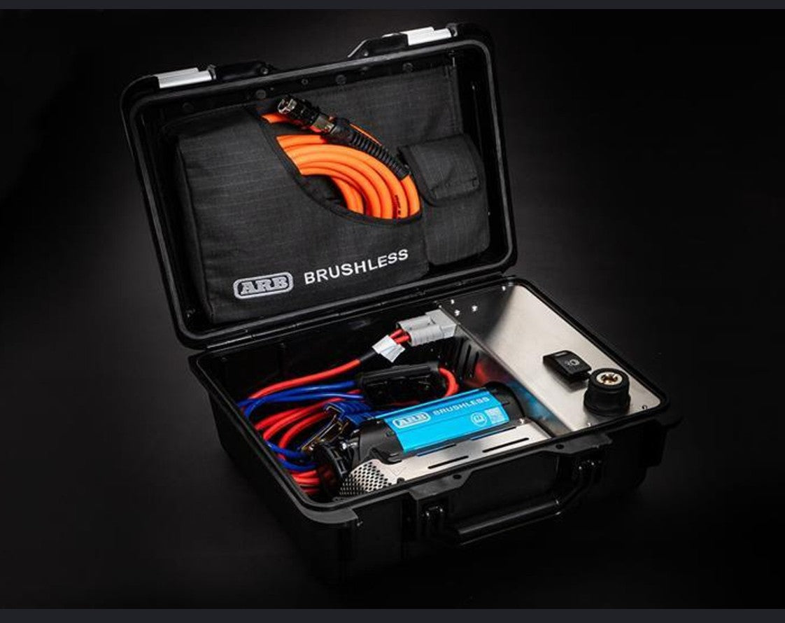 Brushless Single Motor Portable 12V Air Compressor, (CKBLP12)