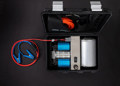 Brushless Twin Motor Portable 12V Air Compressor, (CKBLTP12)