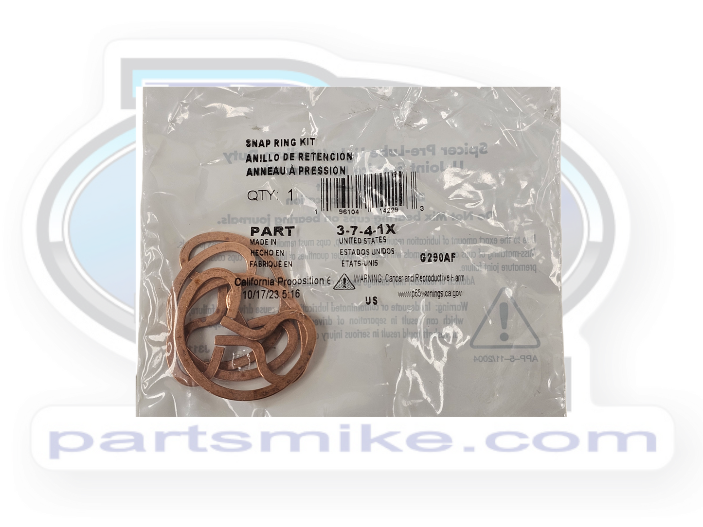 1410 U-Joint, Spicer Life Series, DAN5-1410X