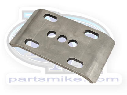 U-Bolt Kit for 3-3/8" Axle Tube, Comes with Spring Plates, Fits: 14 Bolt Full Float, 5/8" x 3-3/8" x 10"
