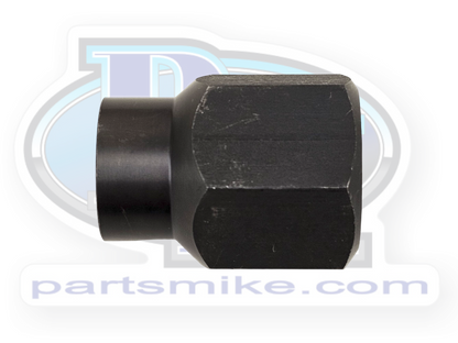 Tuber Adapter, 7/8"-18, Right Hand, HEX
