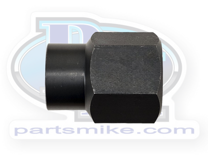 Tube Adapter, 1.25"-12, Right Hand, HEX