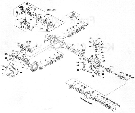 Dana 60 King Pin