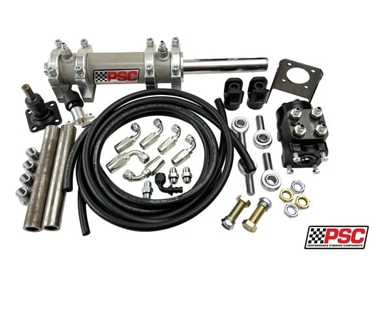 BASIC Universal Full Hydraulic Steering Kit for 32-40 Inch Tire Size , (PSC-FHK110)