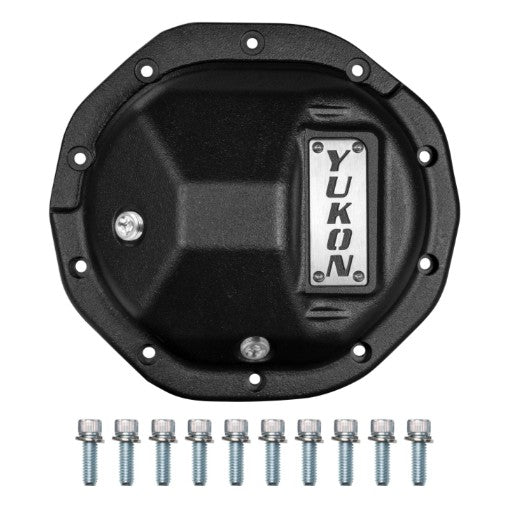 Yukon Rear Nodular Iron Cover for 8.5" GM with 8mm Cover Bolts, YHCC-GM8.5-M