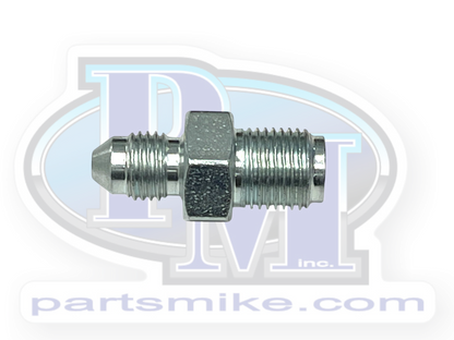 3AN Male to 7/16" x 24tpi. Male with Inverted Flare, Brake Line Fitting, GR10716-03