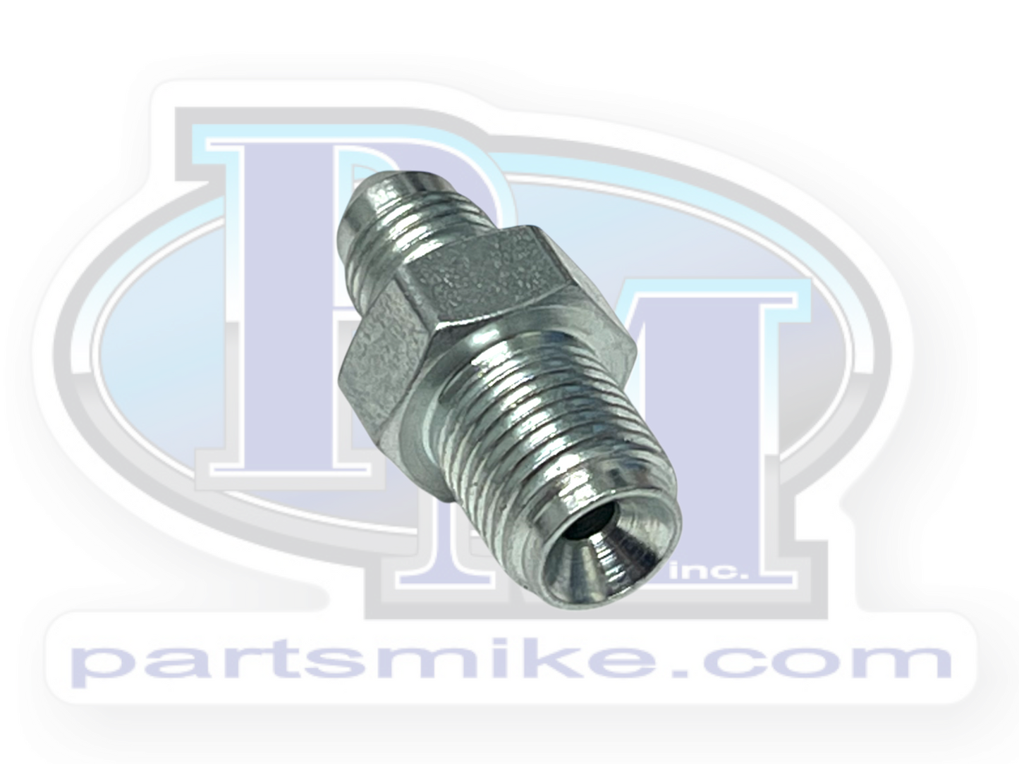 3AN Male to 7/16" x 24tpi. Male with Inverted Flare, Brake Line Fitting, GR10716-03