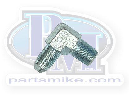 3AN Male to 1/8" NPT Male, 90 Degree, GR962203