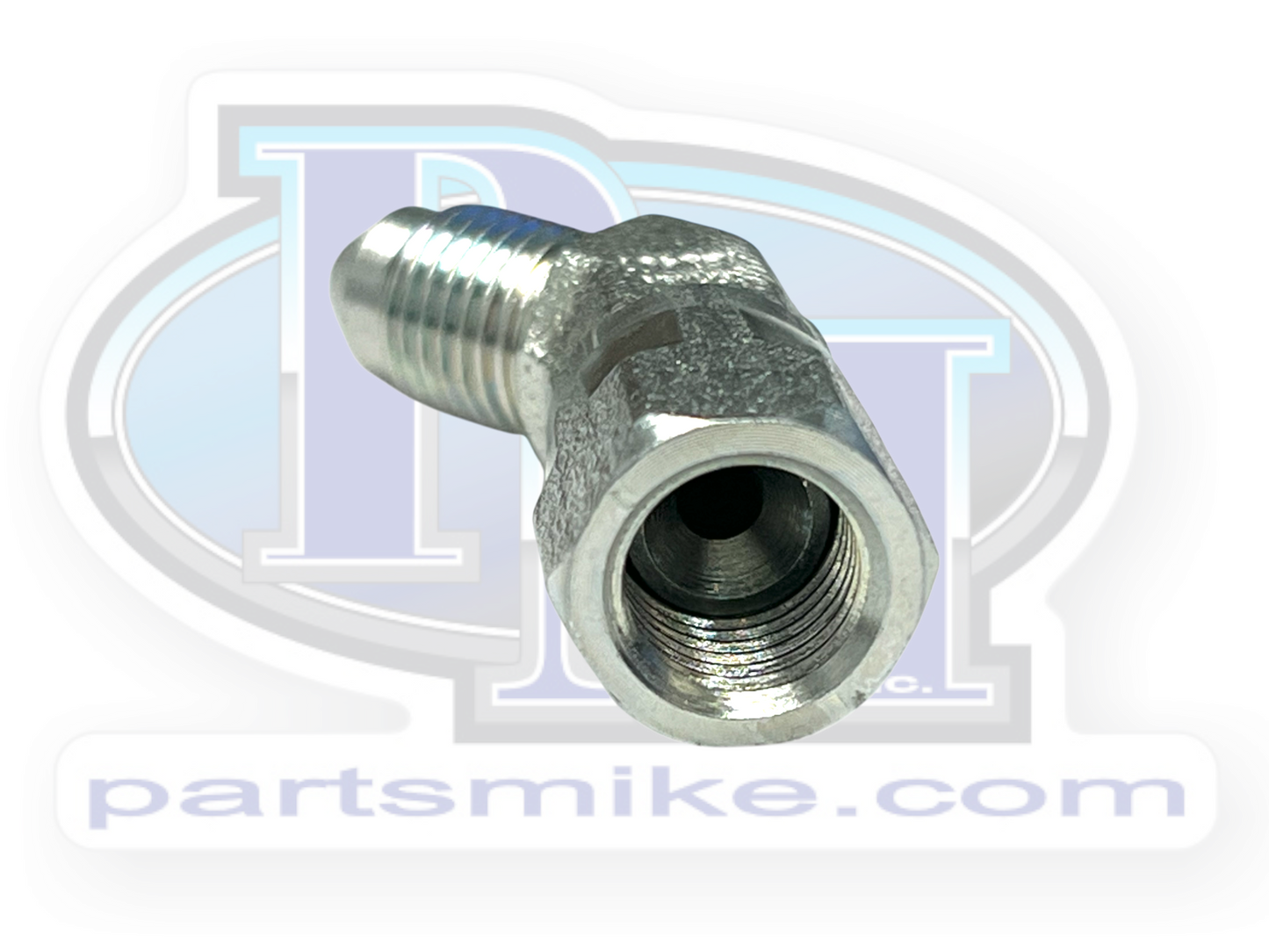 3AN Male to 3AN Female, Inverted Flare, F Swivel, 45 Degree, GRCPL-453