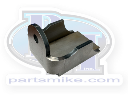 Radius Curved Tab with 1/2" Mounting Hole, (PM71)