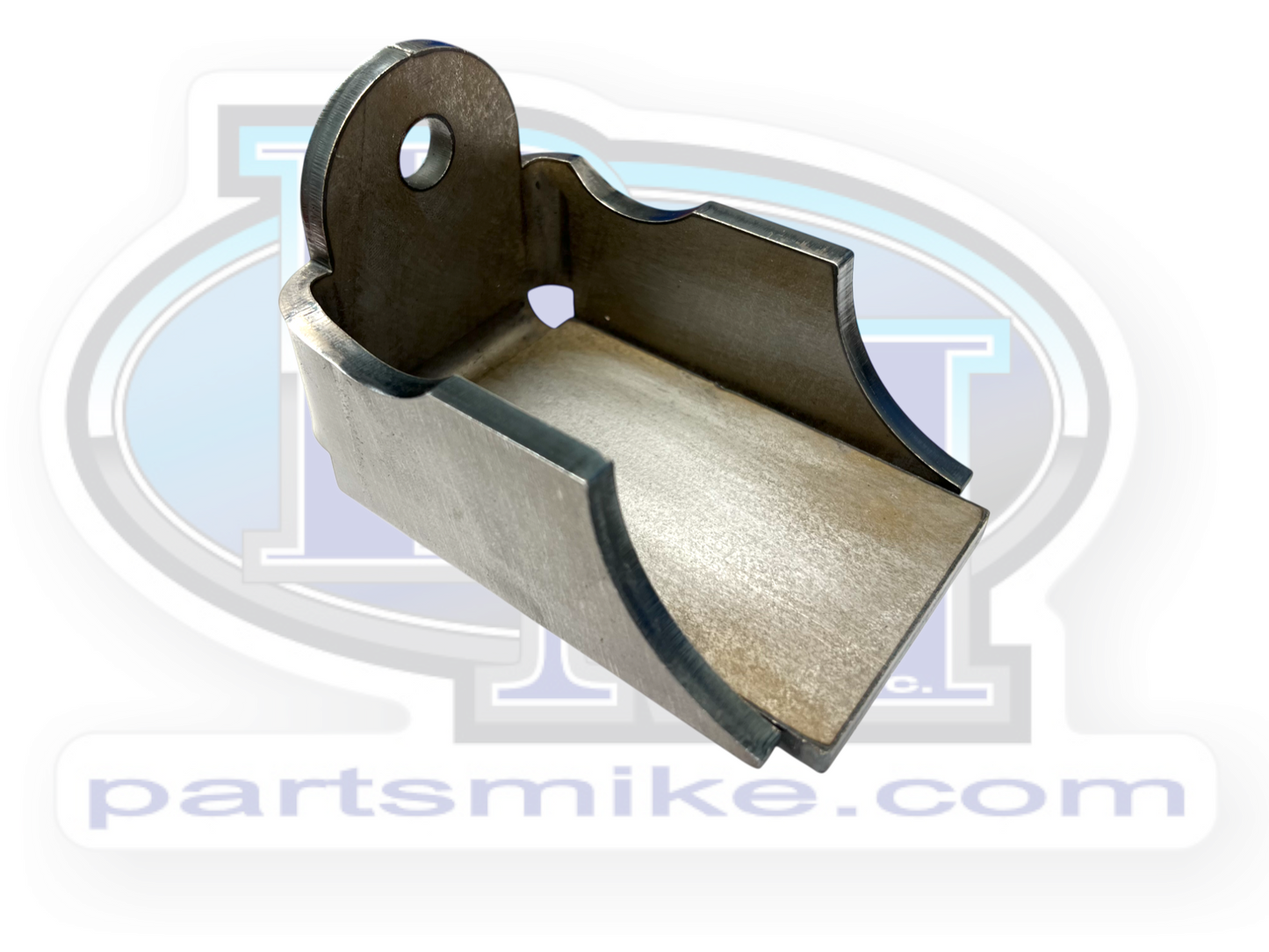 Radius Curved Tab with 1/2" Mounting Hole, (PM71)