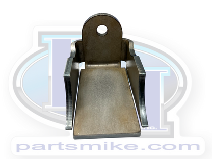 Radius Curved Tab with 1/2" Mounting Hole, (PM71)