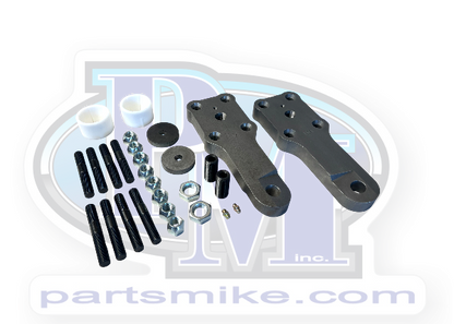 Dana 60 High Steer Arm Kit, Single Hole, Springless King Pin Style (PMD60HSG)