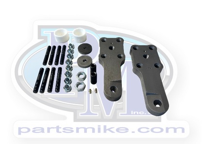 Dana 60 High Steer Arm Kit, Single Hole, Springless King Pin Style (PMD60HSG)