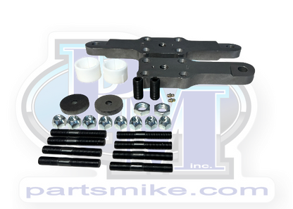 Dana 60 Rear Steer Springless High Steer Kit, Tie Rod Behind the Axle, Dual Sided Arm, (PMD60RSG)